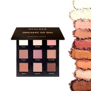 NWT New REALHER Dreams so Big Eyeshadow Makeup Palette